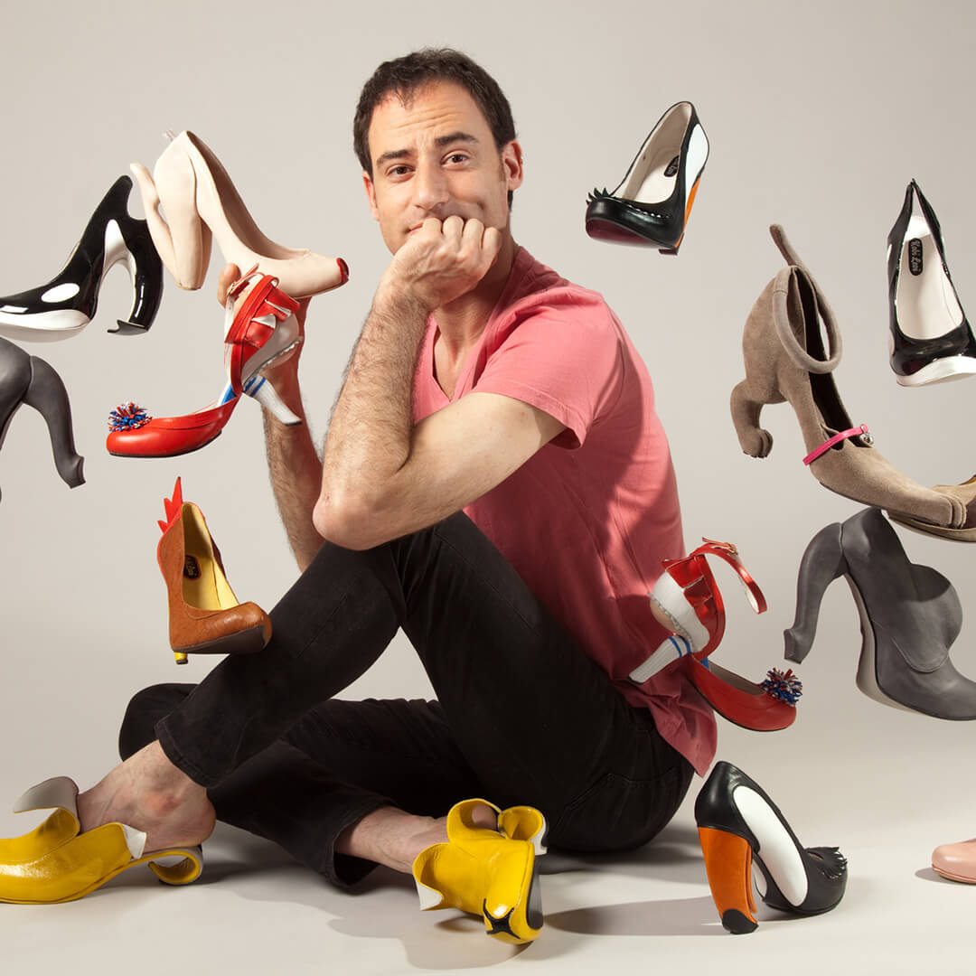 Schuhmuseum Weißenfels mit den verrückten Schuhen von Kobi Levi