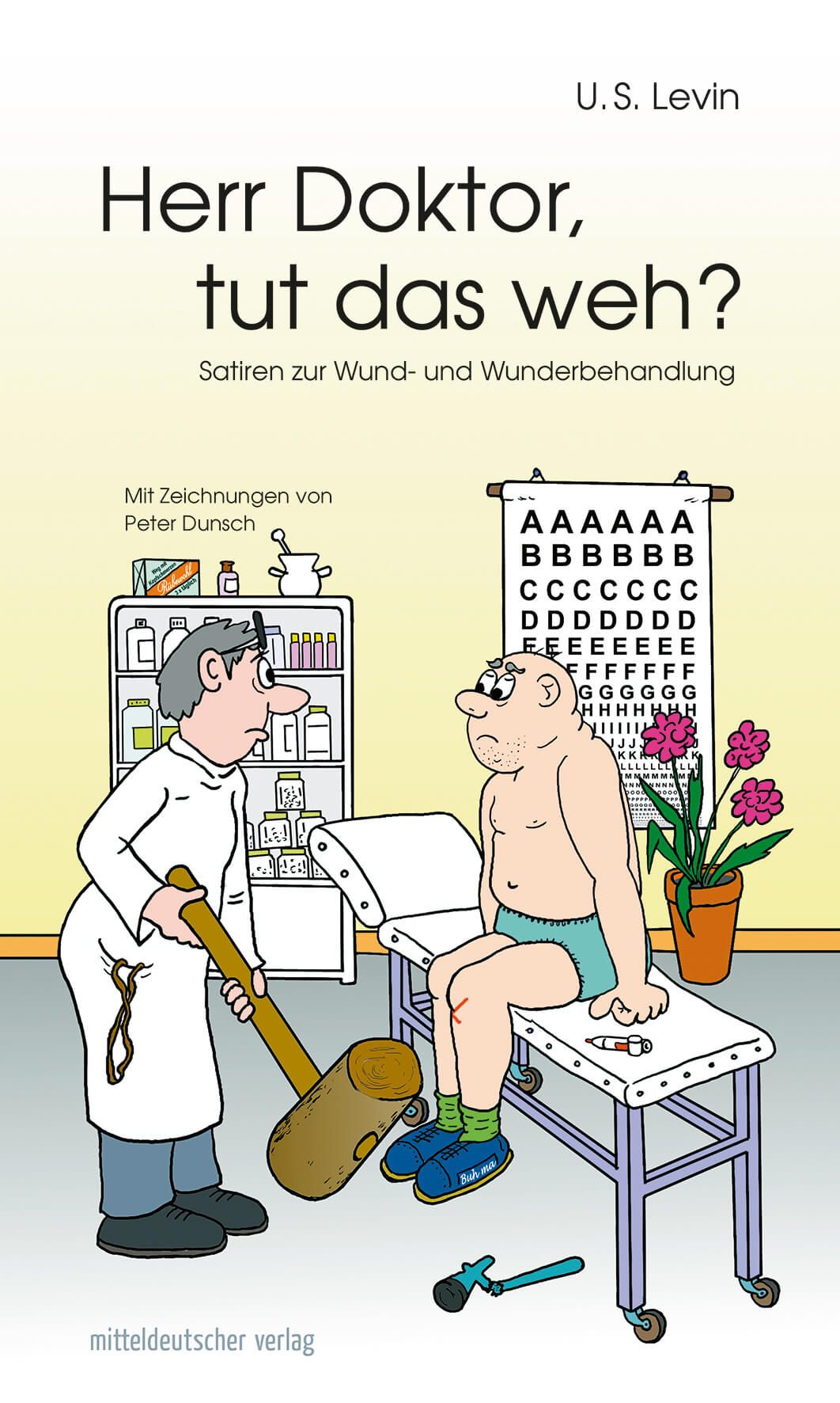 Buchcover "Herr Doktor tut das weh?"